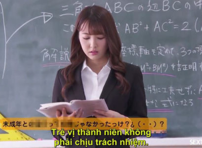 Yua Mikami: Cô Giáo Toán Xinh Đẹp Bị Học Sinh Phú Hộ Tống Tiền Đụ Tập Thể